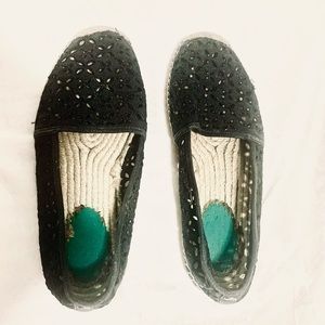 Michael Kors espadrilles size 10 black